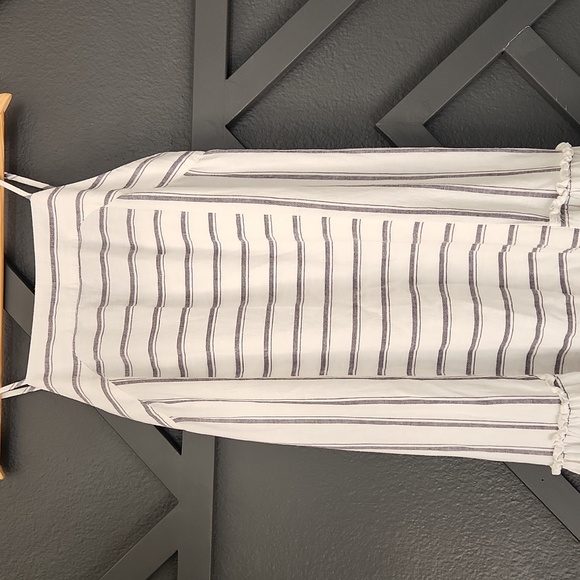 {Splendid} Linen-blend Thira Dress in Rasmus Stripe Size Small - Picture 10 of 14